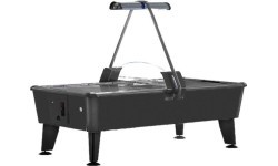 Gaisa hokeja galds Airhockey Black, komerciālai lietošanai, 238x128x81 cm, bez monētu pieņēmēja