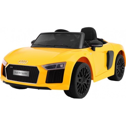 Elektromobilis Audi R8 Spyder RS EVA 2 4 G, dzeltens