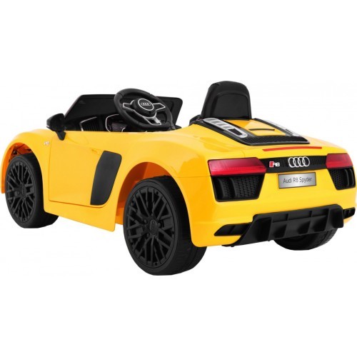 Elektromobilis Audi R8 Spyder RS EVA 2 4 G, dzeltens