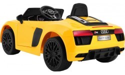 Электромобиль Audi R8 Spyder RS EVA 2 4 G, жёлтый
