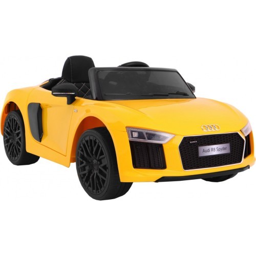 Elektromobilis Audi R8 Spyder RS EVA 2 4 G, dzeltens