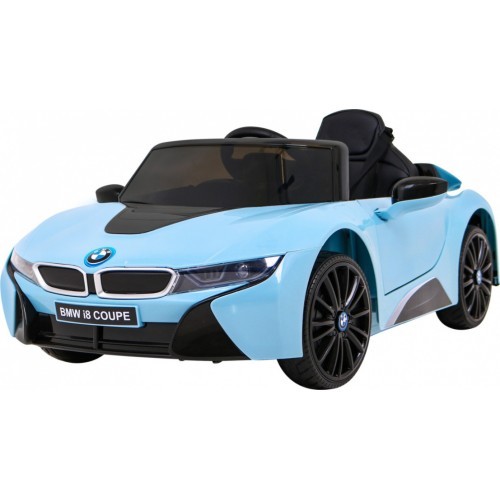 Elektromobilis BMW I8 LIFT, zils