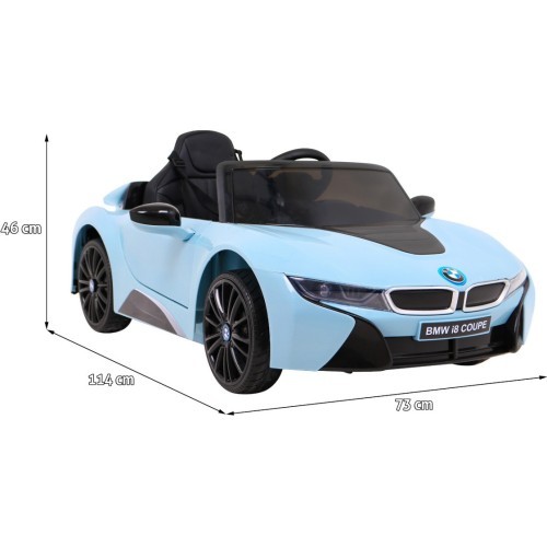 Электромобиль BMW I8 LIFT, синий