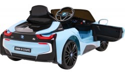 Elektromobilis BMW I8 LIFT, zils