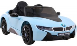 Elektromobilis BMW I8 LIFT, zils