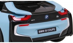 Elektromobilis BMW I8 LIFT, zils