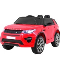 Elektromobilis Land Rover Discovery, sarkans