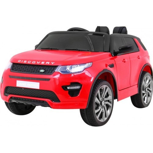 Elektromobilis Land Rover Discovery, sarkans