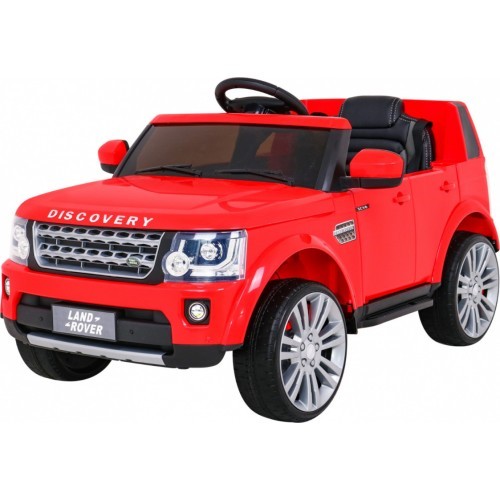 Elektromobilis Land Rover Discovery, sarkans