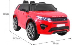 Vehicle Land Rover Discovery Red