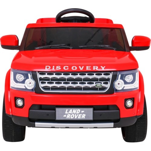 Электромобиль Land Rover Discovery, красный