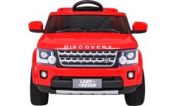 Электромобиль Land Rover Discovery, красный