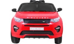 Elektromobilis Land Rover Discovery, sarkans