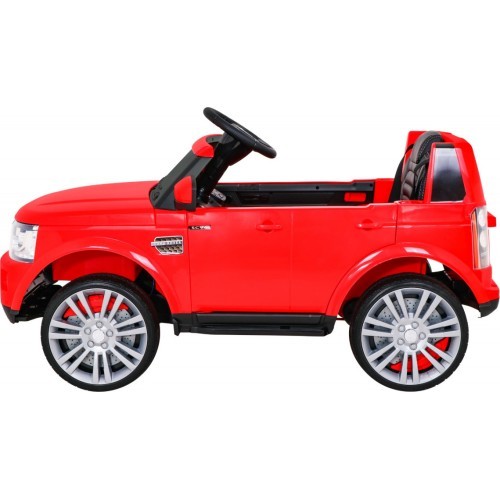 Elektromobilis Land Rover Discovery, sarkans