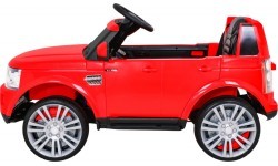 Электромобиль Land Rover Discovery, красный