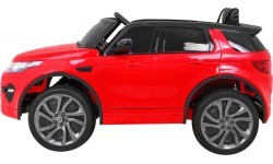 Elektromobilis Land Rover Discovery, sarkans