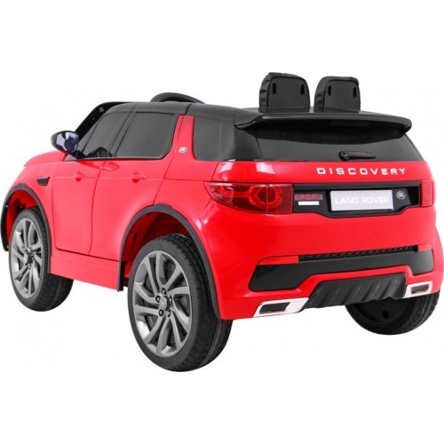 Elektromobilis Land Rover Discovery, sarkans