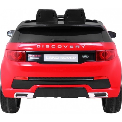 Elektromobilis Land Rover Discovery, sarkans