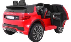 Elektromobilis Land Rover Discovery, sarkans
