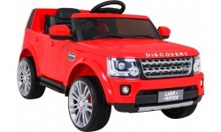 Elektromobilis Land Rover Discovery, sarkans