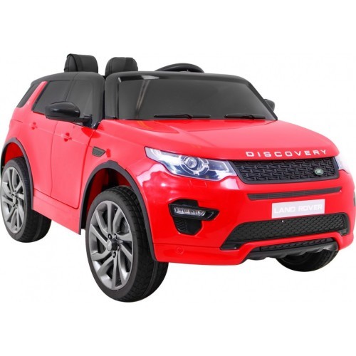 Elektromobilis Land Rover Discovery, sarkans