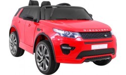 Электромобиль Land Rover Discovery, красный