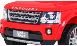 Elektromobilis Land Rover Discovery, sarkans