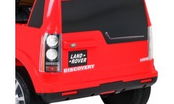 Elektromobilis Land Rover Discovery, sarkans