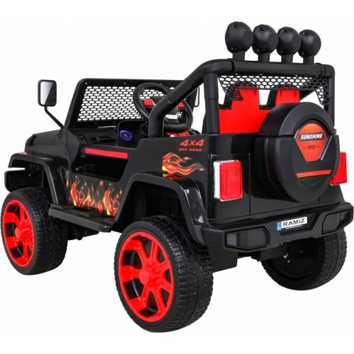 Elektromobilis Raptor DRIFTER 4x4 Flames