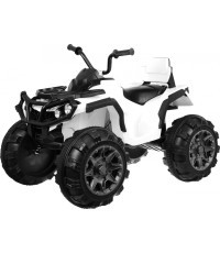 Elektriskais kvadricikls ATV, balts