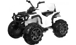 Elektriskais kvadricikls ATV, balts