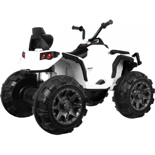 Elektriskais kvadricikls ATV, balts