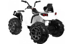 Elektriskais kvadricikls ATV, balts