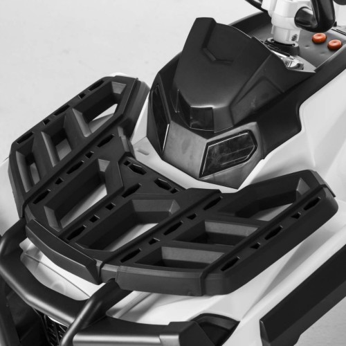 Elektriskais kvadricikls ATV, balts