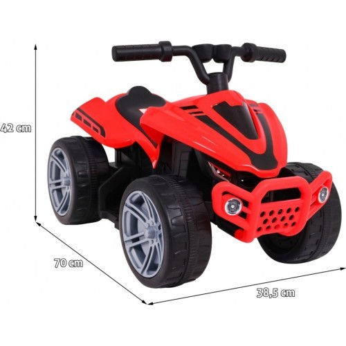 Quad Little Monster Red Vehicle