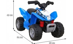 Kvadricikls Honda 250X TRX, zils