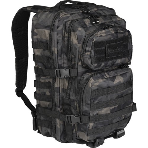 DARK CAMO BACKPACK US ASSAULT LARGE