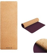 Cork yoga mat Spokey SAVASANA