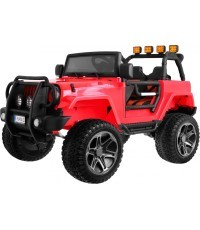 The Monster Jeep 4 x 4 Red