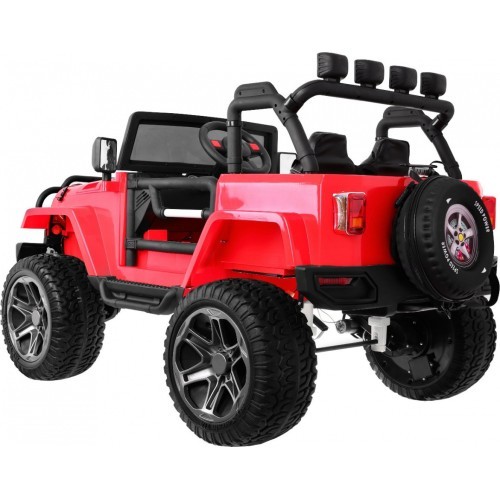 The Monster Jeep 4x4 sarkans