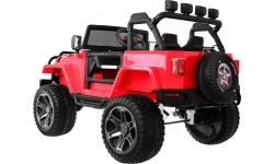 The Monster Jeep 4 x 4 Red