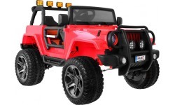 The Monster Jeep 4 x 4 Red