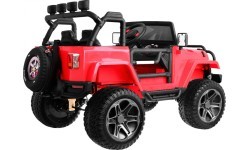 The Monster Jeep 4x4 sarkans