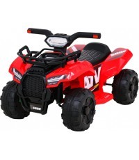 Красный автомобиль Quad Storm