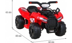Quad Storm Red Vehicle
