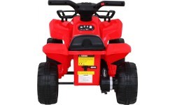 Quad Storm Red Vehicle