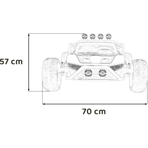 Vehicle Buggy Racing 5 Blue