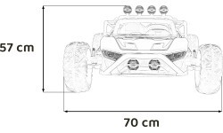 Vehicle Buggy Racing 5 Blue