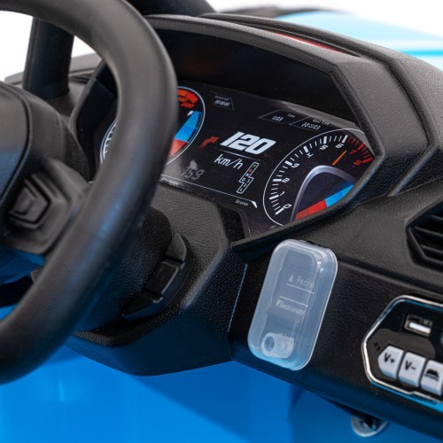 Elektromobilis Buggy Racing 5, zils
