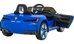 Электромобиль BMW I4 синий
